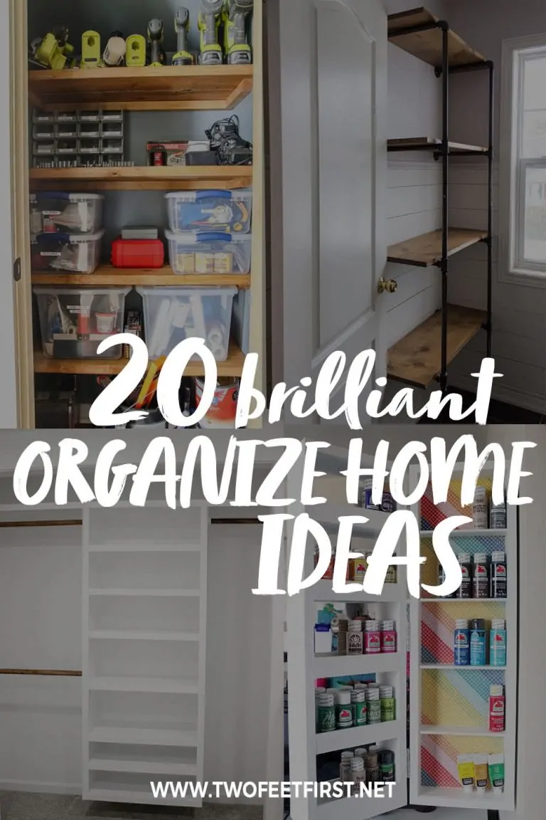 20 Brilliant Home Organization Ideas You Can DIY