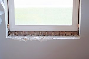 Removing Tile from the Window Sill