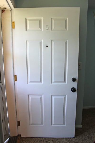 how to paint exterior metal doors