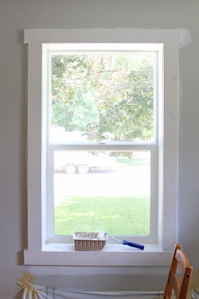 DIY Window Trim
