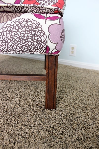 DIY Upholstery Chair legs