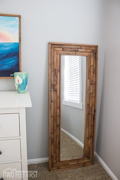 DIY Full Length Mirror Frame
