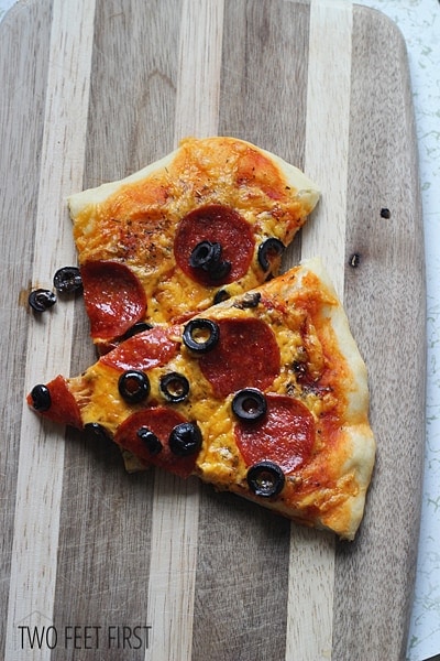 Homemade pizza
