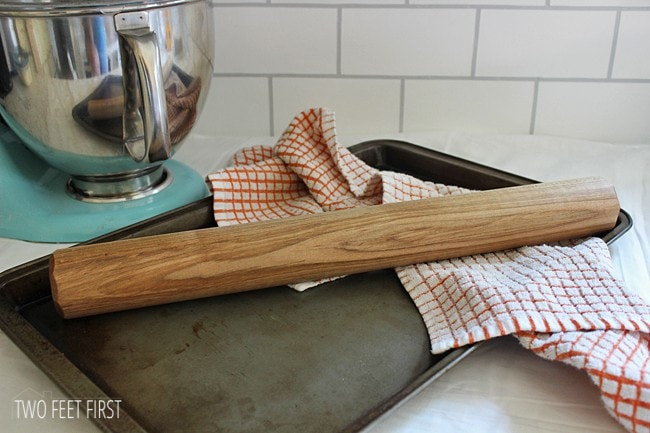 homemade rolling pin
