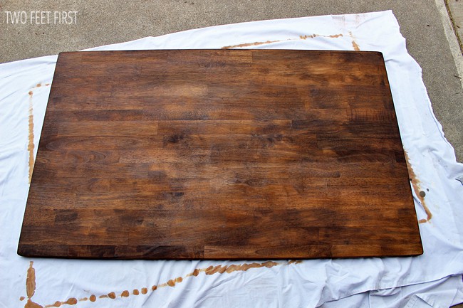 wood-stain-for-kitchen-tabl
