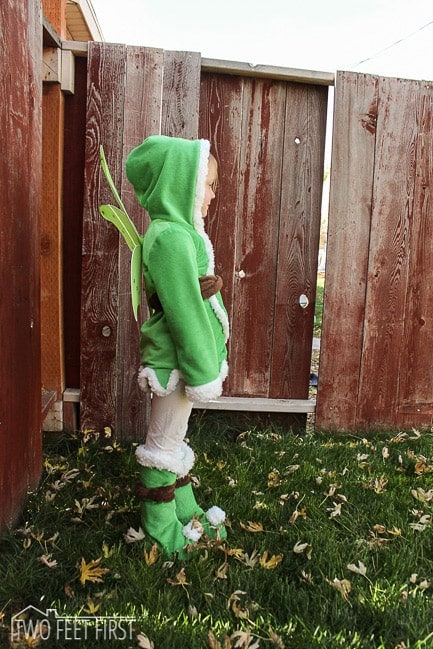 child tinkerbell costume
