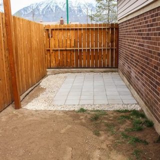 How to add edging to pavers