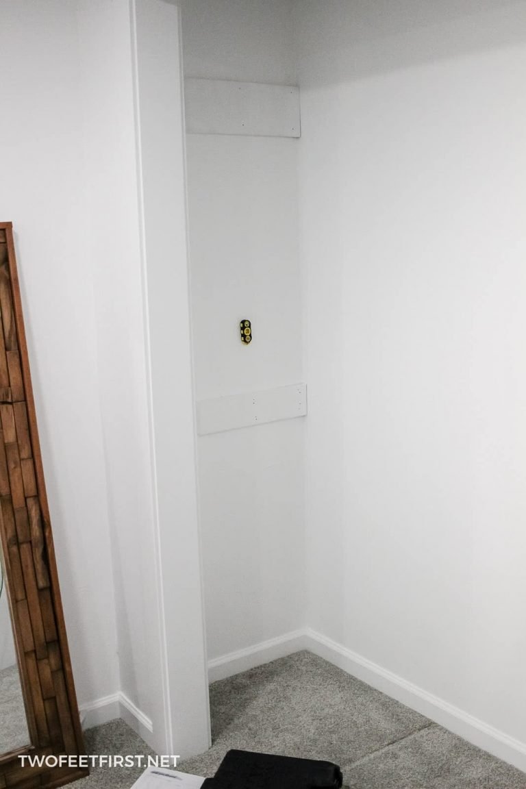 How to build a DIY floating closet organizer