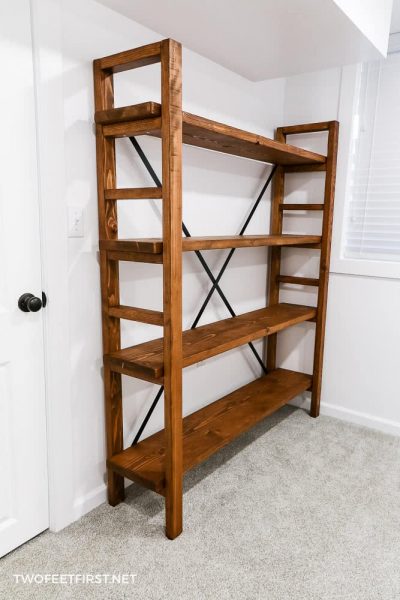 How to build a simple bookshelf | DIY modern bookshelf