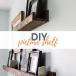 build a picture shelf for the wall