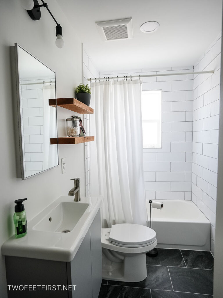 DIY Small Bathroom Remodel | From Start to Finish