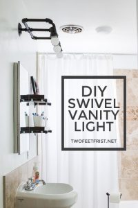 DIY Vanity Light
