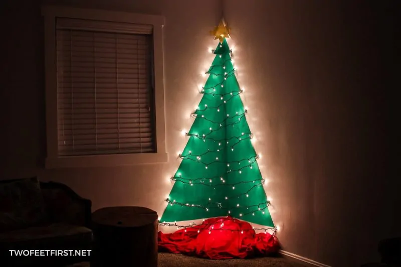 Fabric Christmas tree