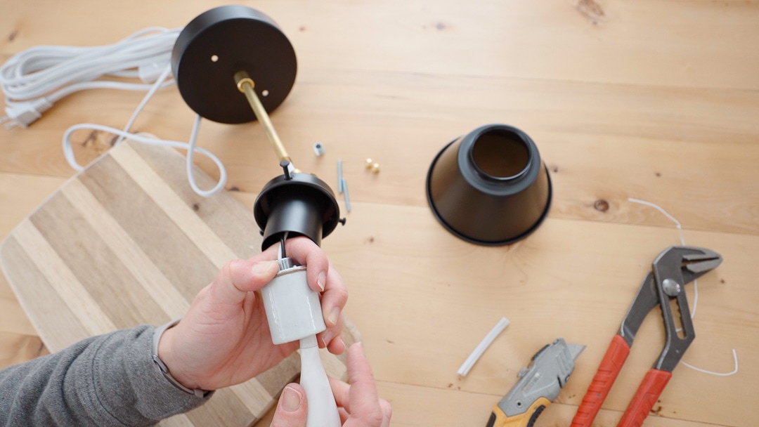 DIY Plug In Wall Sconce Build Your Own Light Fixture