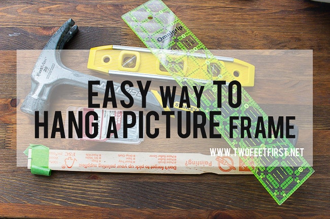 Easy Way to Hang Pictures