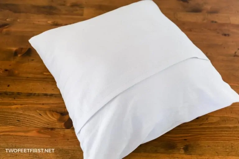 How to make an envelope pillow cover