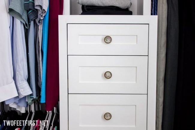 Easy way to build shaker style drawer fronts.