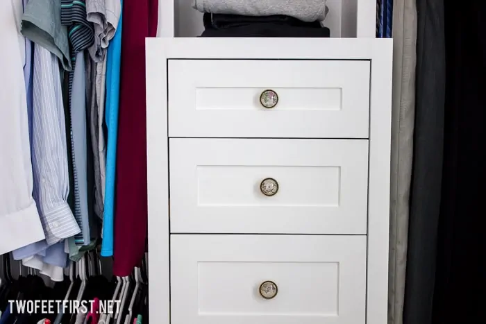 drawers for closet
