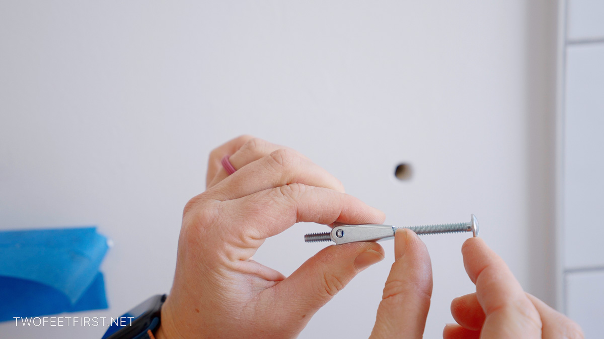 How to use toggle bolts stepbystep installation