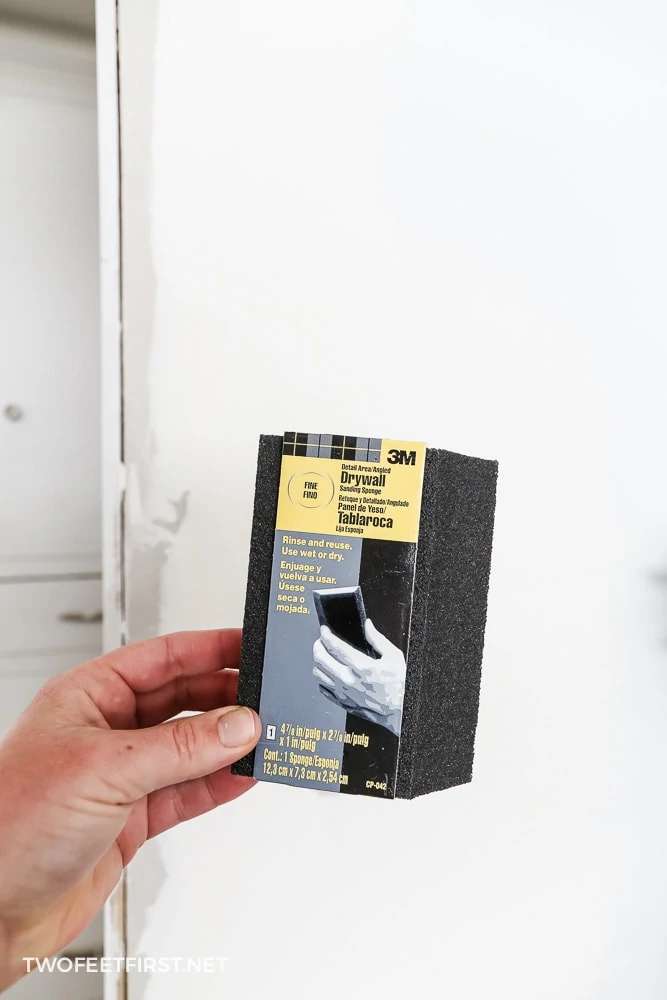 How to wet sand drywall to avoid dust? TwoFeetFirst