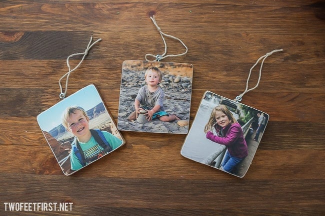 Add a Photo to Wood  (AKA: Wooden Picture Ornaments)