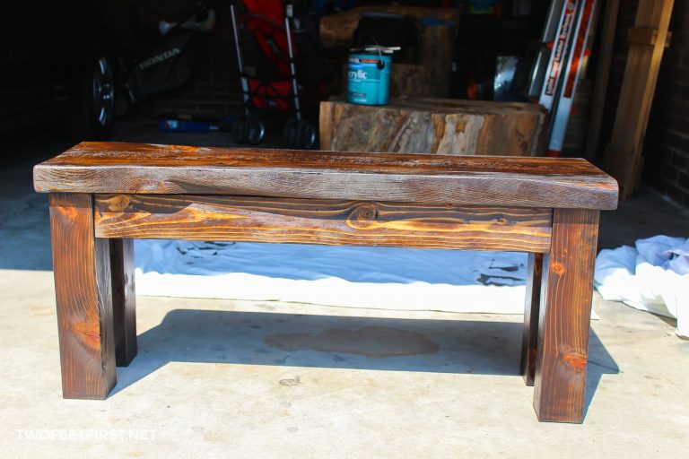 DIY Wood Bench