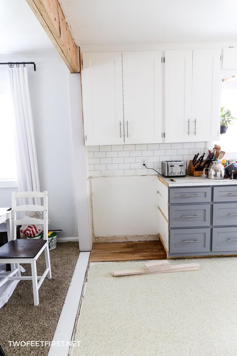 Small kitchen remodel on a budget | DIY makeover