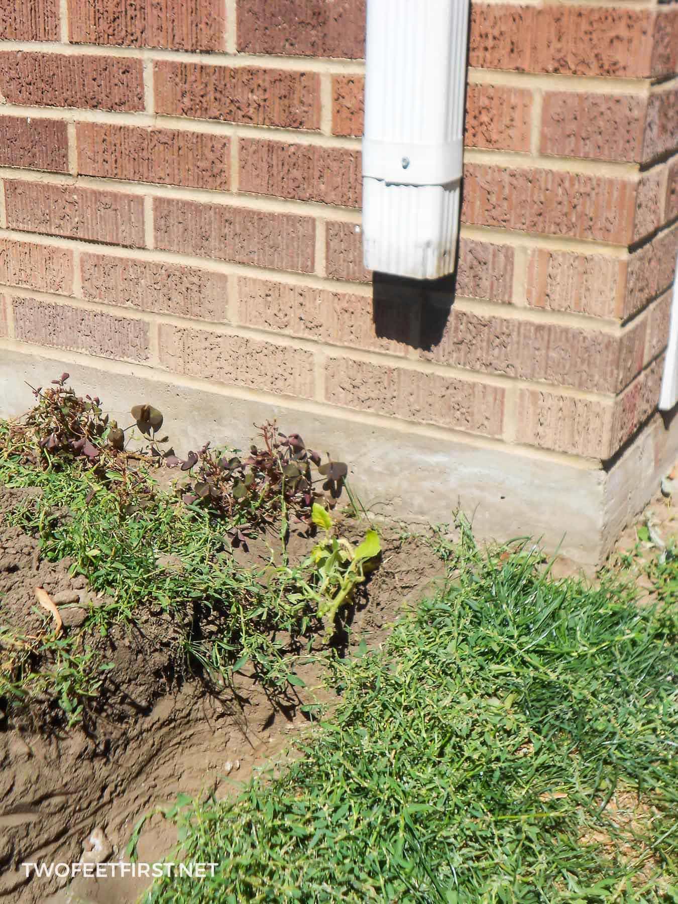 How to Bury a Gutter Downspout