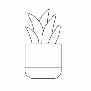 icon of planted plant