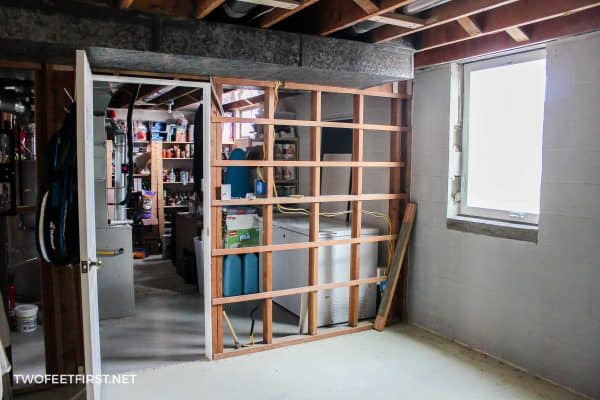 Insulating and framing a basement