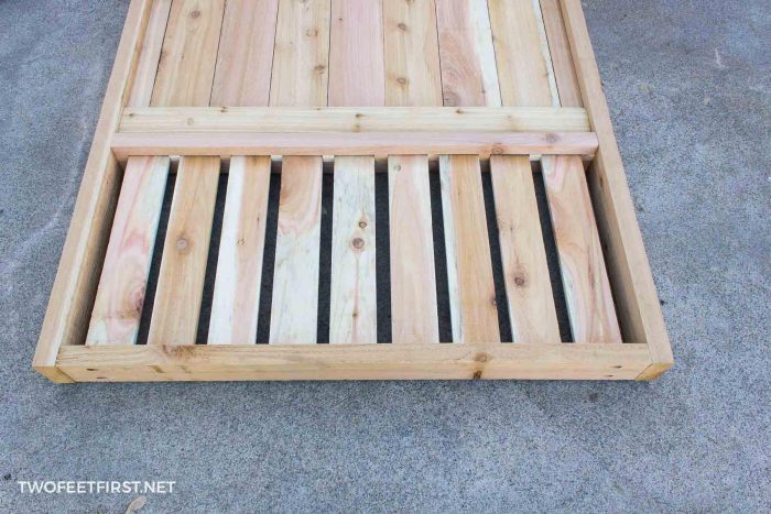 wood slats for gate