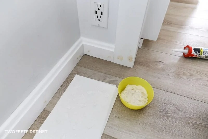 How to caulk trim and baseboards