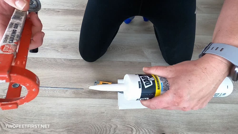 How to caulk trim and baseboards