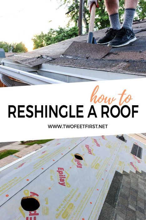 how to re-shingle a roof