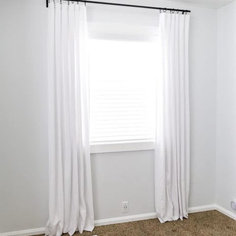 How To Hang Curtains Like A Pro, How To Install Curtain Rod Brackets In Drywall