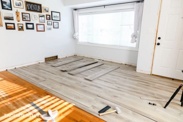 How to install luxury vinyl plank for the first time