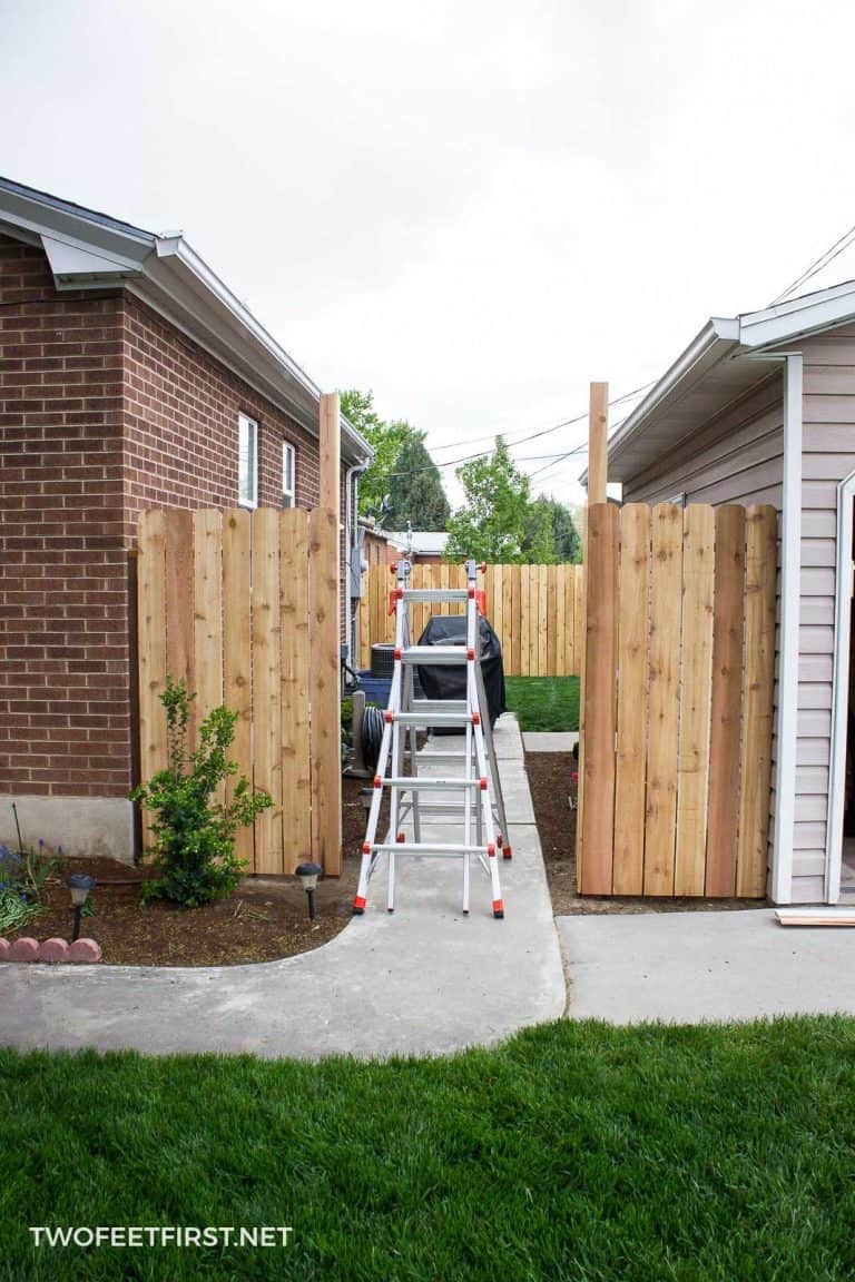 Installing Post for a Gate
