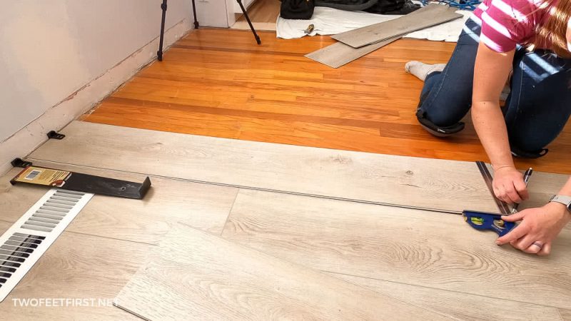 How to install luxury vinyl plank for the first time