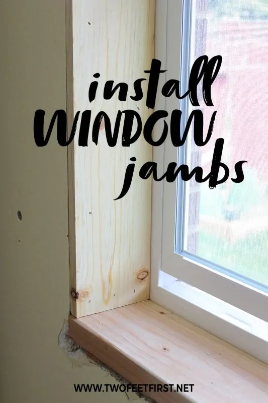 how to install window jambs