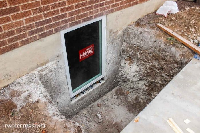 installing casement basement window