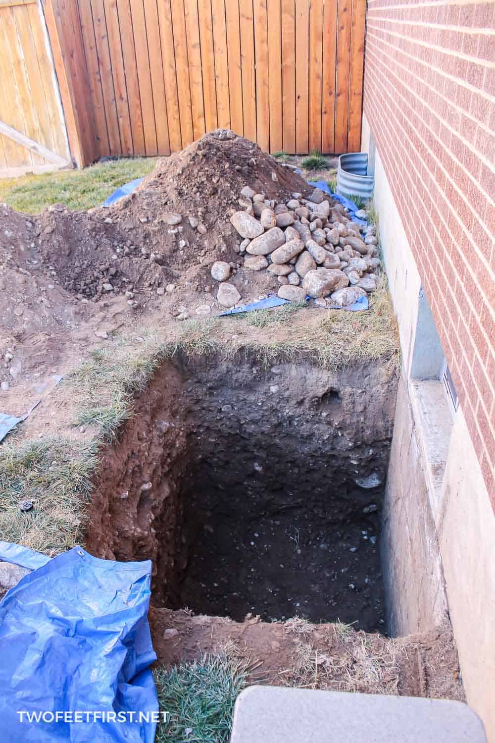 The process of enlarging basement windows | TwoFeetFirst