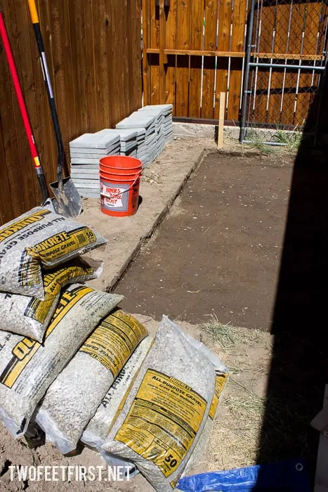 gravel for paver foundation