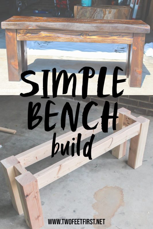 simple bench build