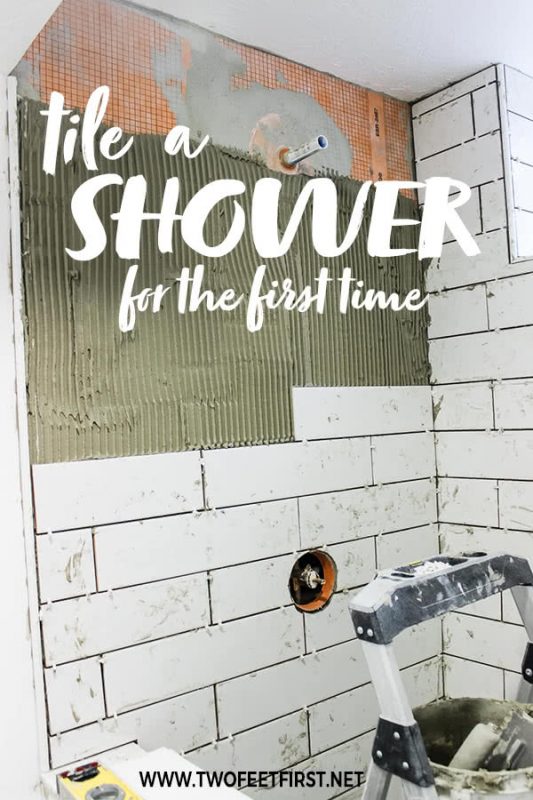 my experience tiling a shower for the first time